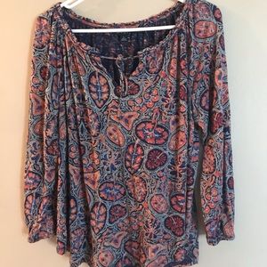 Women’s peasant top Lucky Brand